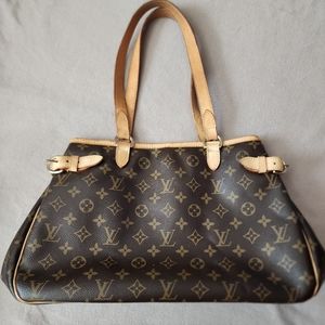 Authentic Louis Vuitton Monogram Batignolles Horizontal